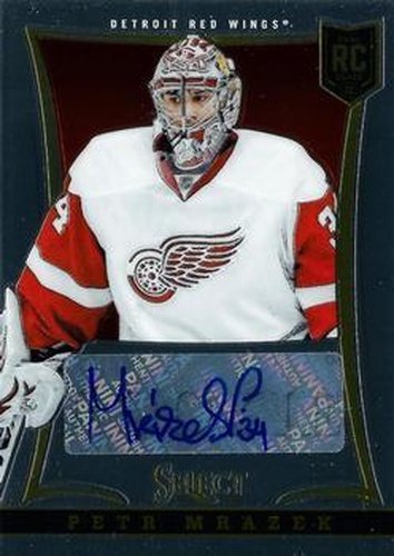 #222 Petr Mrazek - Detroit Red Wings - 2013-14 Panini Select Hockey