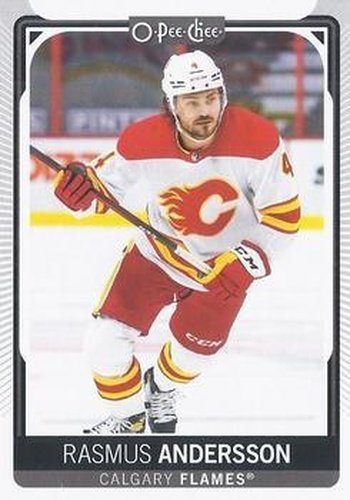 #222 Rasmus Andersson - Calgary Flames - 2021-22 O-Pee-Chee Hockey