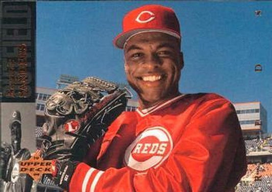 #222 Reggie Sanders - Cincinnati Reds - 1994 Upper Deck Baseball