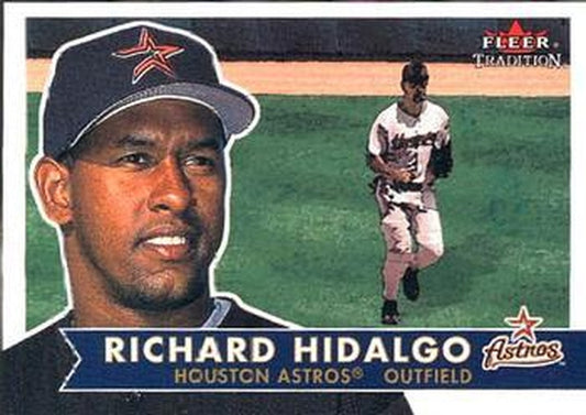 #222 Richard Hidalgo - Houston Astros - 2001 Fleer Tradition Baseball