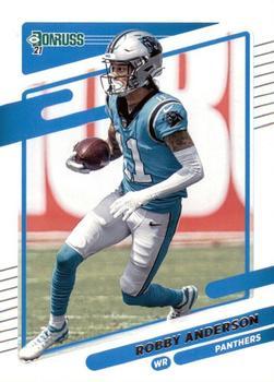 #222 Robby Anderson - Carolina Panthers - 2021 Donruss Football