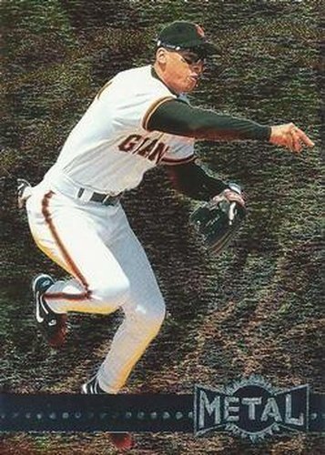 #222 Royce Clayton - St. Louis Cardinals - 1996 Metal Universe Baseball