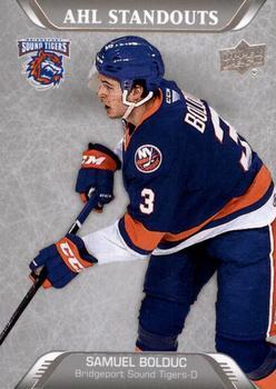 #222 Samuel Bolduc - Bridgeport Sound Tigers - 2020-21 Upper Deck AHL Hockey