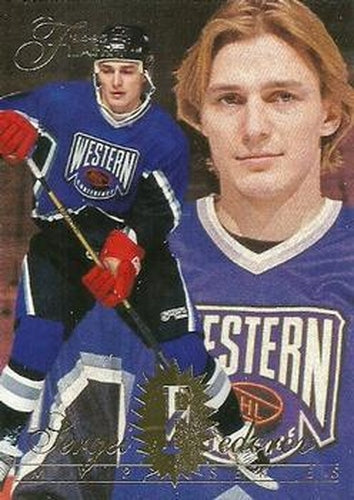 #222 Sergei Fedorov - Detroit Red Wings - 1994-95 Flair Hockey