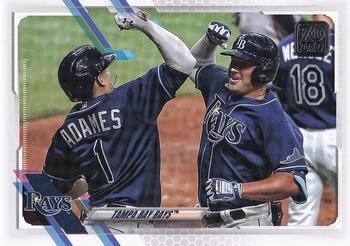 #222 Tampa Bay Rays - Tampa Bay Rays - 2021 Topps Baseball