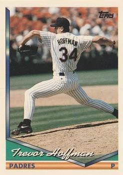 #222 Trevor Hoffman - San Diego Padres - 1994 Topps Baseball