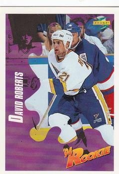 #222 David Roberts - St. Louis Blues - 1994-95 Score Hockey