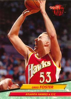 #222 Greg Foster - Atlanta Hawks - 1992-93 Ultra Basketball