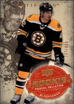 #222 Pascal Pelletier - Chicago Blackhawks - 2008-09 Upper Deck Artifacts Hockey