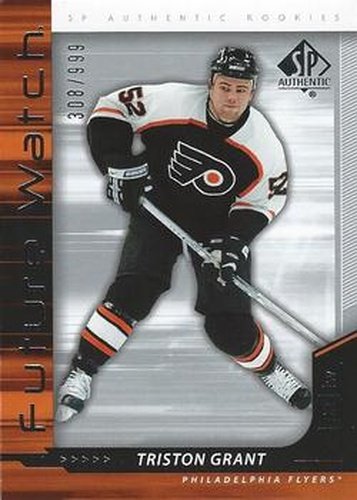 #222 Triston Grant - Philadelphia Flyers - 2006-07 SP Authentic Hockey