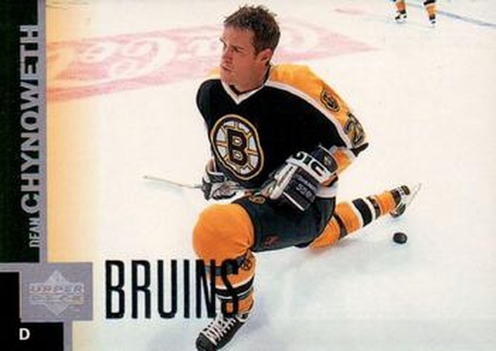 #222 Dean Chynoweth - Boston Bruins - 1997-98 Upper Deck Hockey