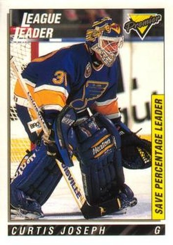 #222 Curtis Joseph - St. Louis Blues - 1993-94 O-Pee-Chee Premier Hockey