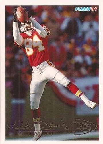 #222 Willie Davis - Kansas City Chiefs - 1994 Fleer Football