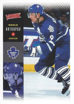 #222 Nik Antropov - Toronto Maple Leafs - 2000-01 Upper Deck Victory Hockey