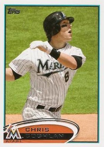 #222 Chris Coghlan - Miami Marlins - 2012 Topps Baseball