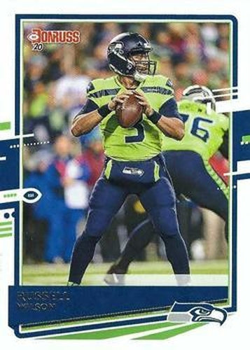#222b Russell Wilson - Seattle Seahawks - 2020 Donruss Football