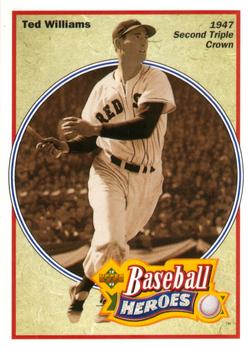 #32 Ted Williams - Boston Red Sox - 1992 Upper Deck Baseball - Baseball Heroes: Ted Williams