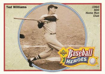 #34 Ted Williams - Boston Red Sox - 1992 Upper Deck Baseball - Baseball Heroes: Ted Williams