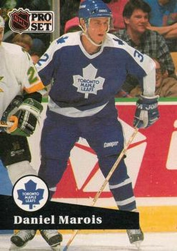 #223 Daniel Marois - 1991-92 Pro Set Hockey