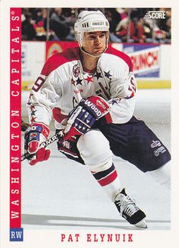 #223 Pat Elynuik - Washington Capitals - 1993-94 Score Canadian Hockey