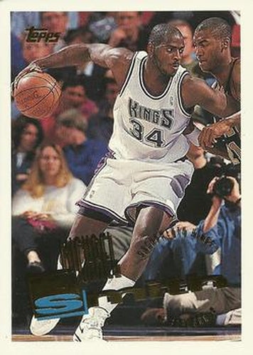 #223 Michael Smith - Sacramento Kings - 1995-96 Topps Basketball