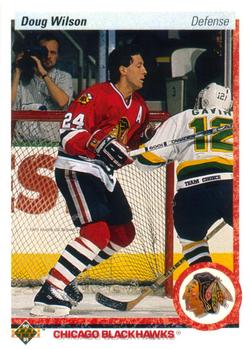 #223 Doug Wilson - Chicago Blackhawks - 1990-91 Upper Deck Hockey