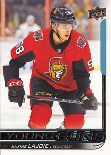 #223 Max Lajoie - Ottawa Senators - 2018-19 Upper Deck Hockey