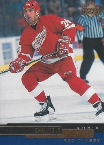 #223 Chris Chelios - Detroit Red Wings - 1999-00 Upper Deck Hockey