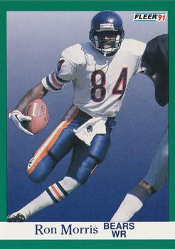 #223 Ron Morris - Chicago Bears - 1991 Fleer Football