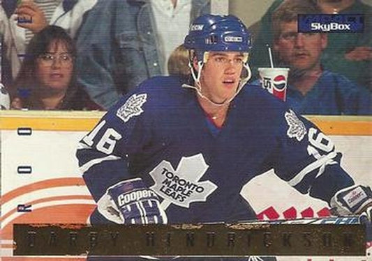 #223 Darby Hendrickson - Toronto Maple Leafs - 1995-96 SkyBox Impact Hockey