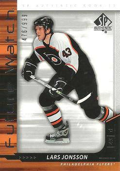 #223 Lars Jonsson - Philadelphia Flyers - 2006-07 SP Authentic Hockey