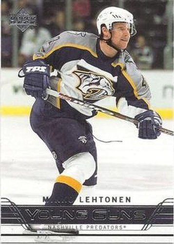 #223 Mikko Lehtonen - Nashville Predators - 2006-07 Upper Deck Hockey