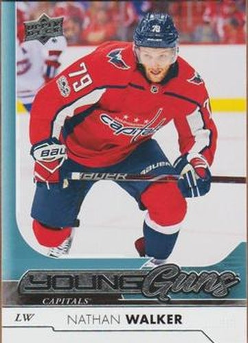 #223 Nathan Walker - Washington Capitals - 2017-18 Upper Deck Hockey