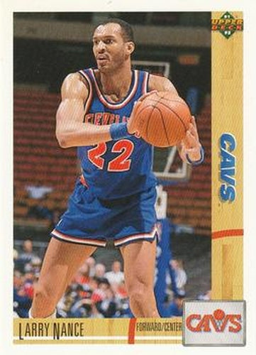 #223 Larry Nance - Cleveland Cavaliers - 1991-92 Upper Deck Basketball