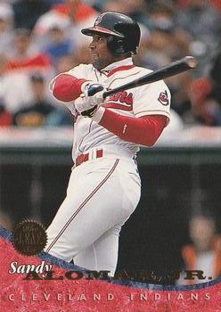 #223 Sandy Alomar Jr. - Cleveland Indians - 1994 Leaf Baseball