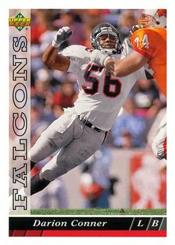 #223 Darion Conner - Atlanta Falcons - 1993 Upper Deck Football