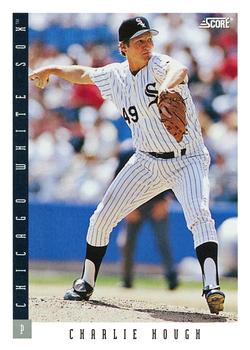 #223 Charlie Hough - Chicago White Sox - 1993 Score Baseball