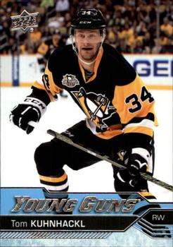 #223 Tom Kuhnhackl - Pittsburgh Penguins - 2016-17 Upper Deck Hockey