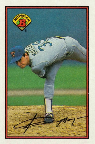 #223 Jamie Moyer - Texas Rangers - 1989 Bowman Baseball