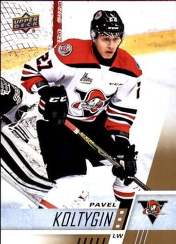 #223 Pavel Koltygin - Drummondville Voltigeurs - 2017-18 Upper Deck CHL Hockey