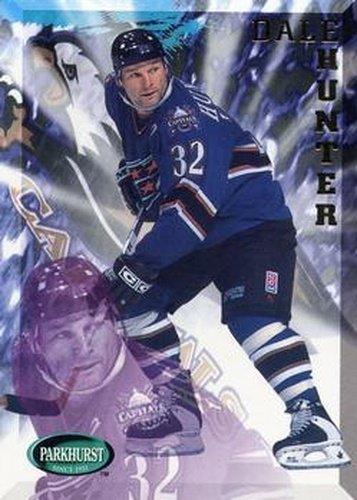 #223 Dale Hunter - Washington Capitals - 1995-96 Parkhurst International Hockey
