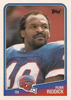 #223 Robb Riddick - Buffalo Bills - 1988 Topps Football