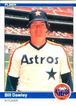 #223 Bill Dawley - Houston Astros - 1984 Fleer Baseball