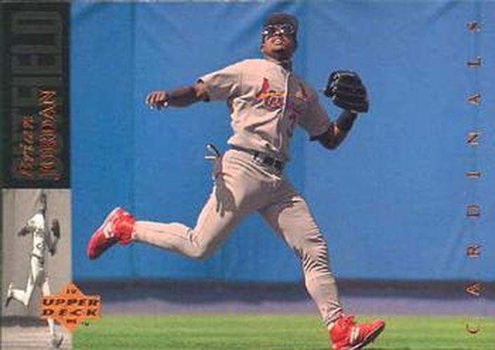 #223 Brian Jordan - St. Louis Cardinals - 1994 Upper Deck Baseball