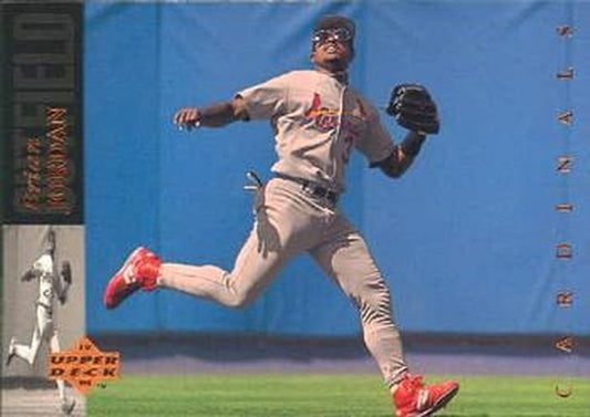 #223 Brian Jordan - St. Louis Cardinals - 1994 Upper Deck Baseball