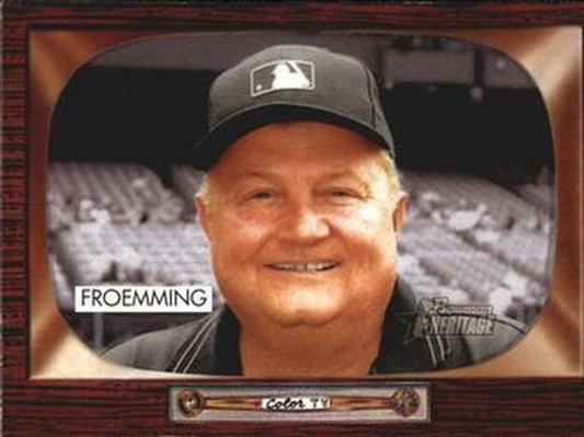 #223 Bruce Froemming - - 2004 Bowman Heritage Baseball