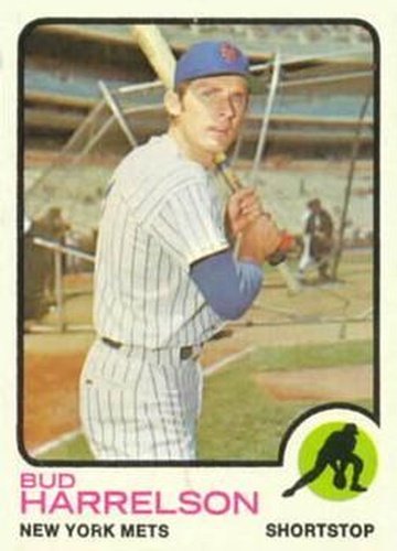 #223 Bud Harrelson - New York Mets - 1973 Topps Baseball