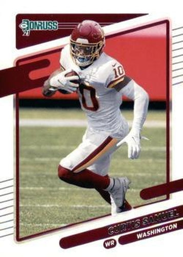 #223 Curtis Samuel - Washington Football Team - 2021 Donruss Football