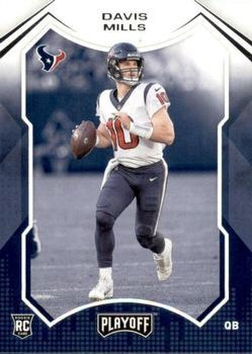 #223 Davis Mills - Houston Texans - 2021 Panini Playoff Football