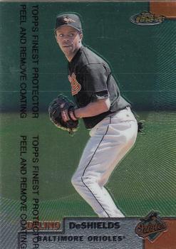 #223 Delino DeShields - Baltimore Orioles - 1999 Finest Baseball